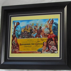 CLAIRE BLOOM Signed Alexander The Great  authentic guaranteed  Authentic Registered Dealer  . Not Copy or  Printed