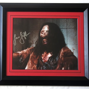 SAMANTHA SCAFFIDI Signed Vicky Terrifier 3  Licensed Photo   matted and framed. . Registered Dealer  Not Copy Or Print #20425