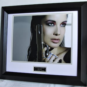 BERENICE MARLOHE Signed James Bond Skyfall. Not Copy or  Printed Signature #2