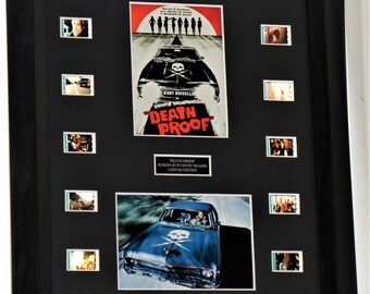 DEATH PROOF GRINDHOUSE  Film Cell  Mount old Rare Screen  Run  Cells  Crime Drama Horror Movie