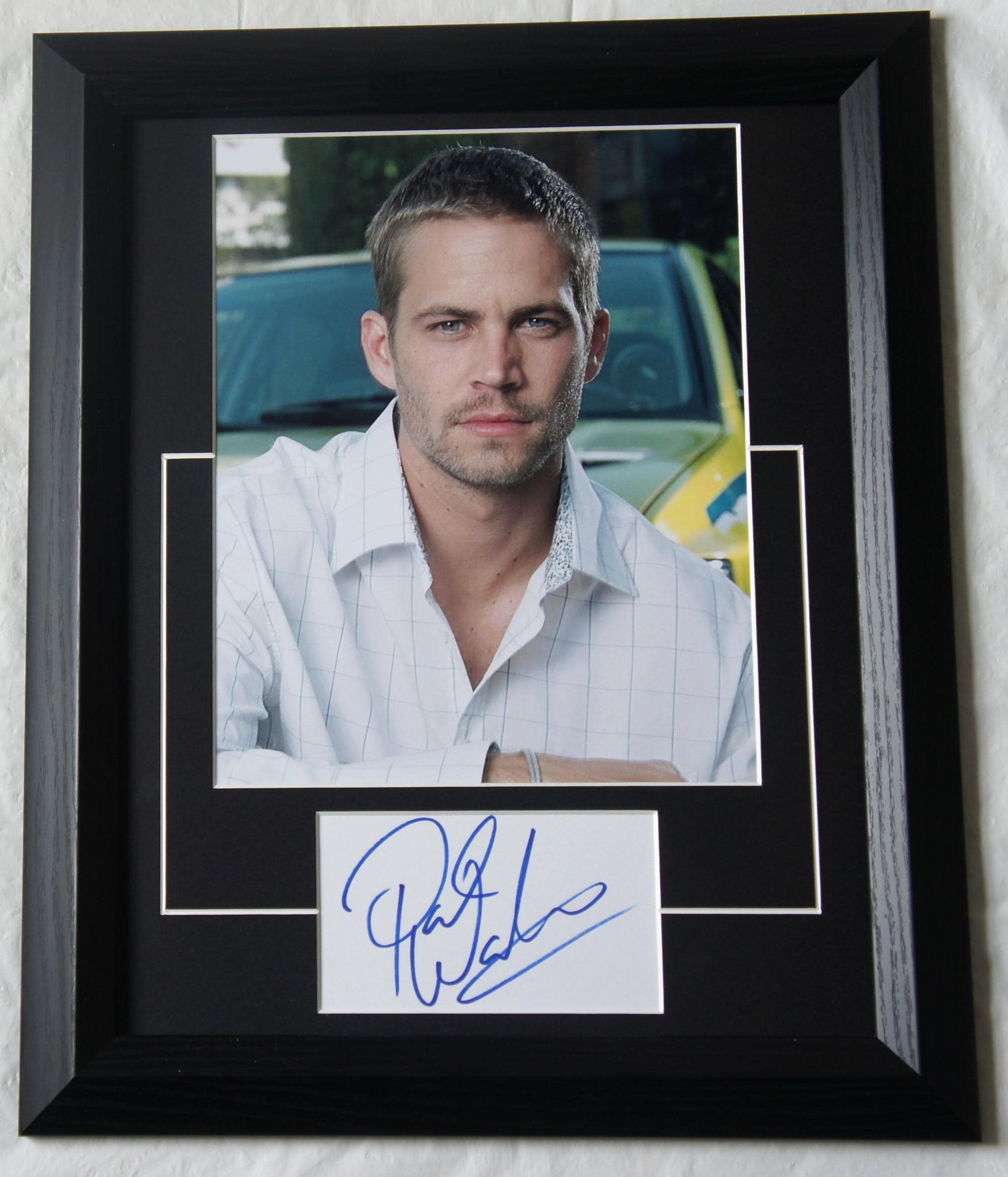 Paul Walker Signed - Etsy