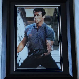 Sylvester stallone signed - Etsy 日本
