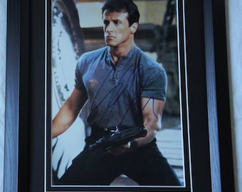 シルベスター・スタローン＆ブリジット・ニールセン スタローン直筆