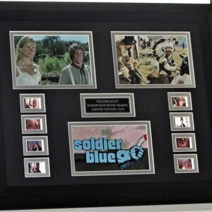 SOLDIER BLUE stock Mounted Film Cells Framed  #1/10