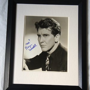 BURGESS MEREDITH Signed Rocky/ Penguin   Registered Dealer