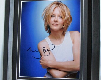 メグ・ライアン直筆サイン入り写真 - COA付き - Etsy 日本