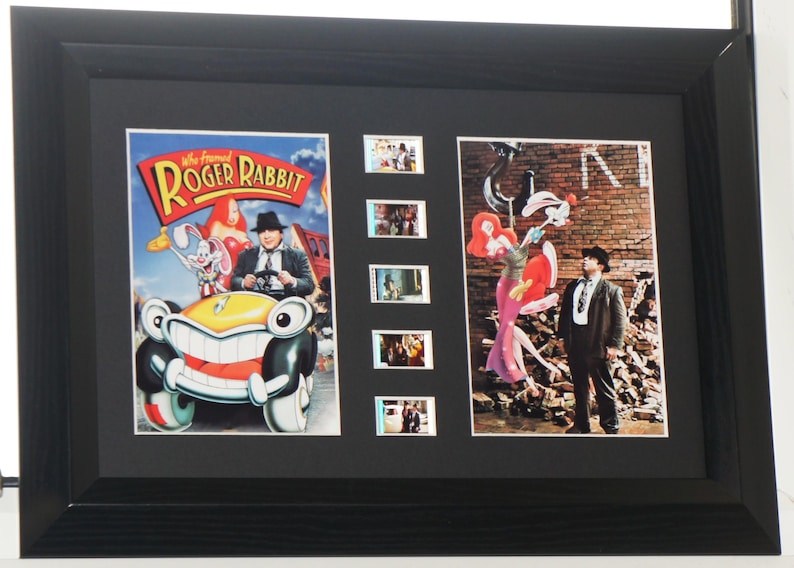 Who Framed Roger Rabbit Film Cell Mount Rare Screen Run Movie Cells ...