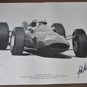 Authentic JOHN SURTEES Signed Limited Edition Art Print  #150/500 Registered Dealer