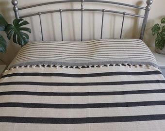 Soft Turkish Blanket | Throw Blanket | Turkish Blanket | Big Towel | Jacquard Blanket | Decorative Blanket | Bed Blanket | Cotton Throw