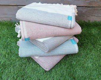 SOFT TURKISH TOWEL, Eco Friendly Towels, Cotton Turkish Towel, Beach Bath Towels, Peshtemal Towel, Cotton Turkish Throw, Throw Blanket