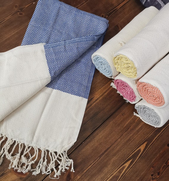 Servette de plage turque personnalsée, cadeau EVJF, servette à
