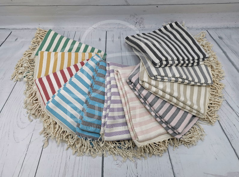SOFT TURKISH THROW | Eco-Friendly Towels | Cotton Turkish Towel | Sand Free Towel | Premium High-Quality Turkish Towels | Natural Cotton image 5