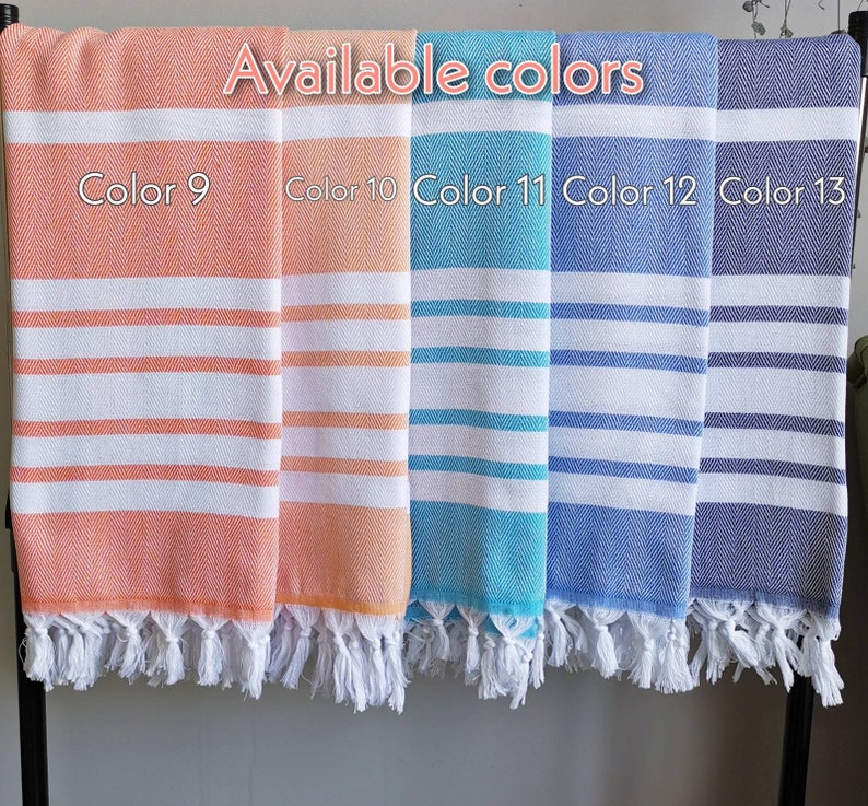 Turkish Cotton Towel Peshtemal Gift Towels Eco Friendly Etsy UK