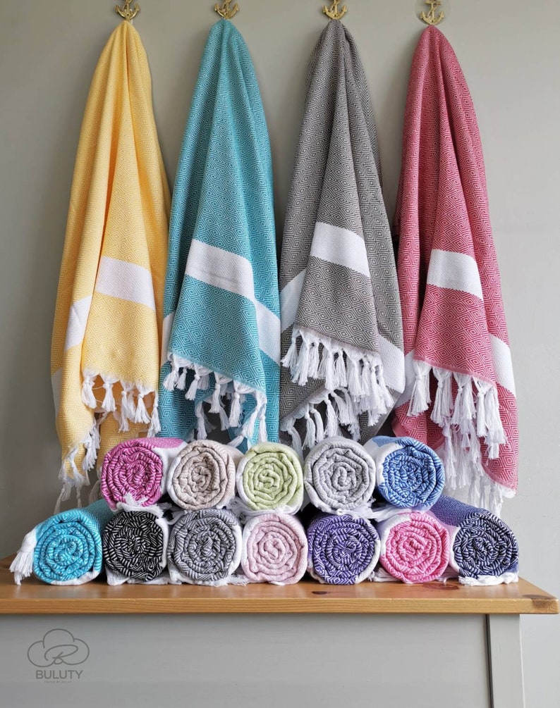 DIAMOND TURKISH TOWEL Bath Towel Quick Dry Towel Etsy UK