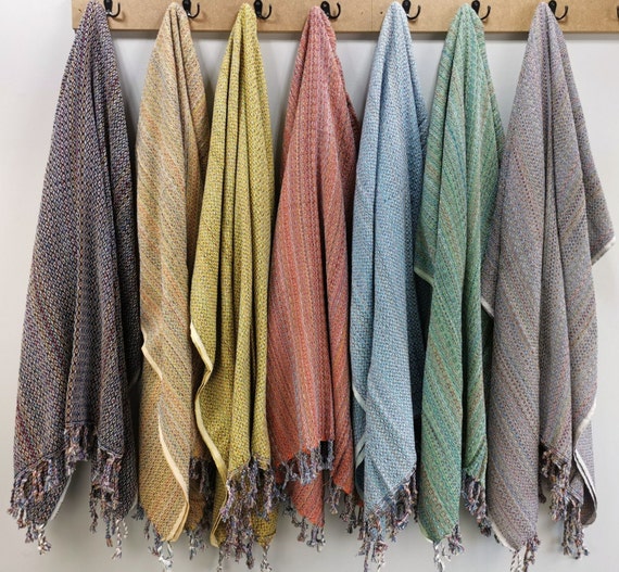 SOFT TURKISH THROW Eco-friendly Towels Cotton Turkish Towel Sand Free Towel  Premium High-quality Turkish Towels Natural Cotton 