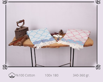 SOFT TURKISH THROW, Eco Friendly Towels, Cotton Turkish Towel, Sand Free Towel, Gift For Friend, Beach Bath Towels