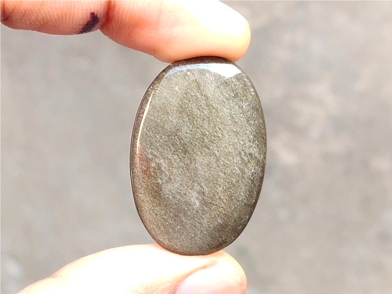 34x23x4 MM AK231. Golden Sheen Obsidian Oval Shape Cabochons Golden Sheen Obsidian Loose Gemstone for jewelry use 26.50cts