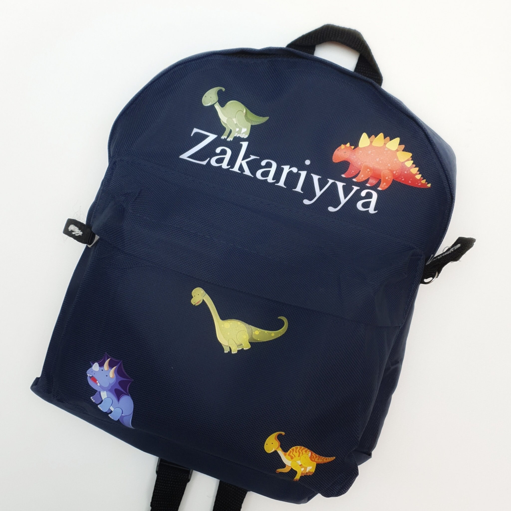 Kids Personalised Name Printed Fashion Backpack School Bag Etsy