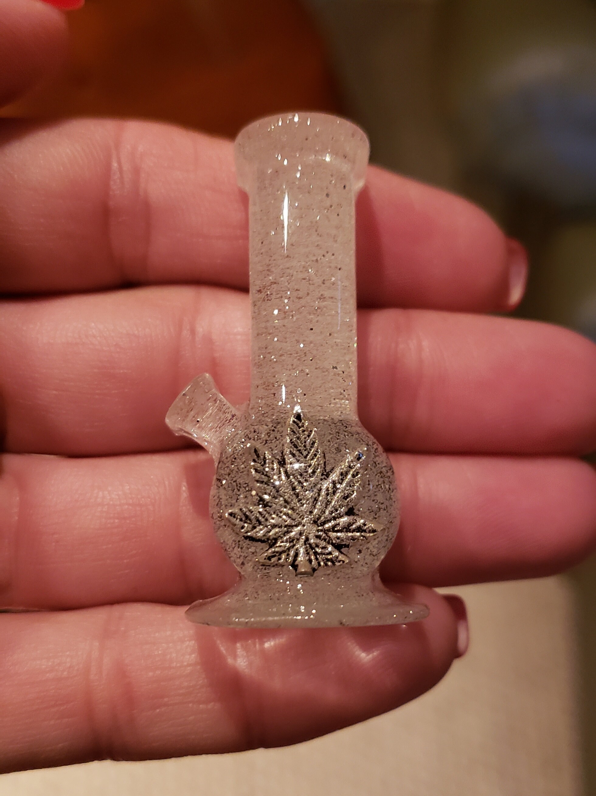 Handmade Resin Epoxy Bong Shaped Etsy