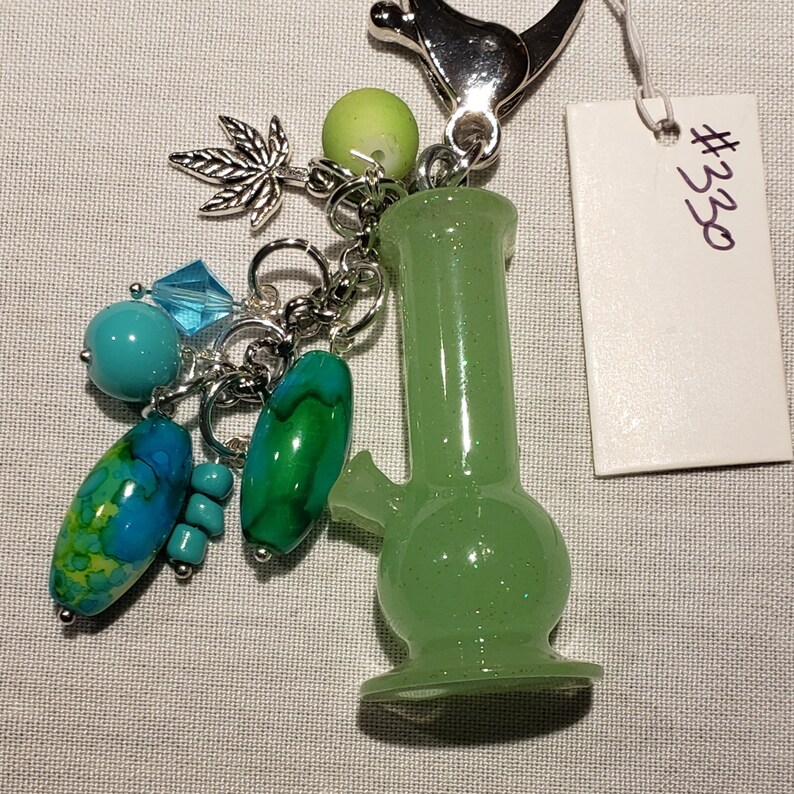 Handmade Resin Epoxy Cannabis Weed Pot Marijuana Bong Etsy