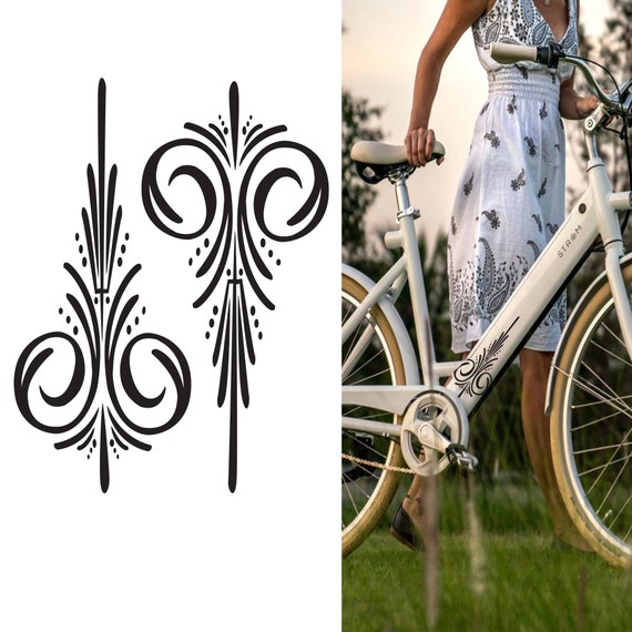 Decorative bike decals deals