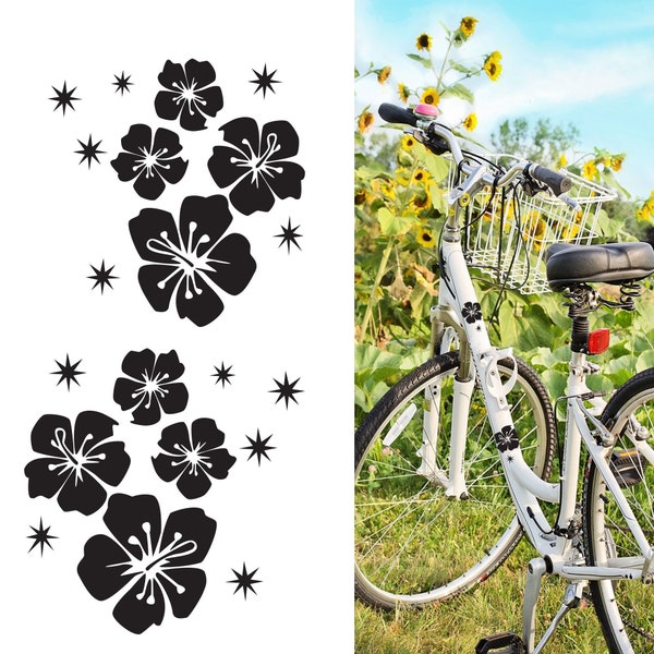decorative bike decals