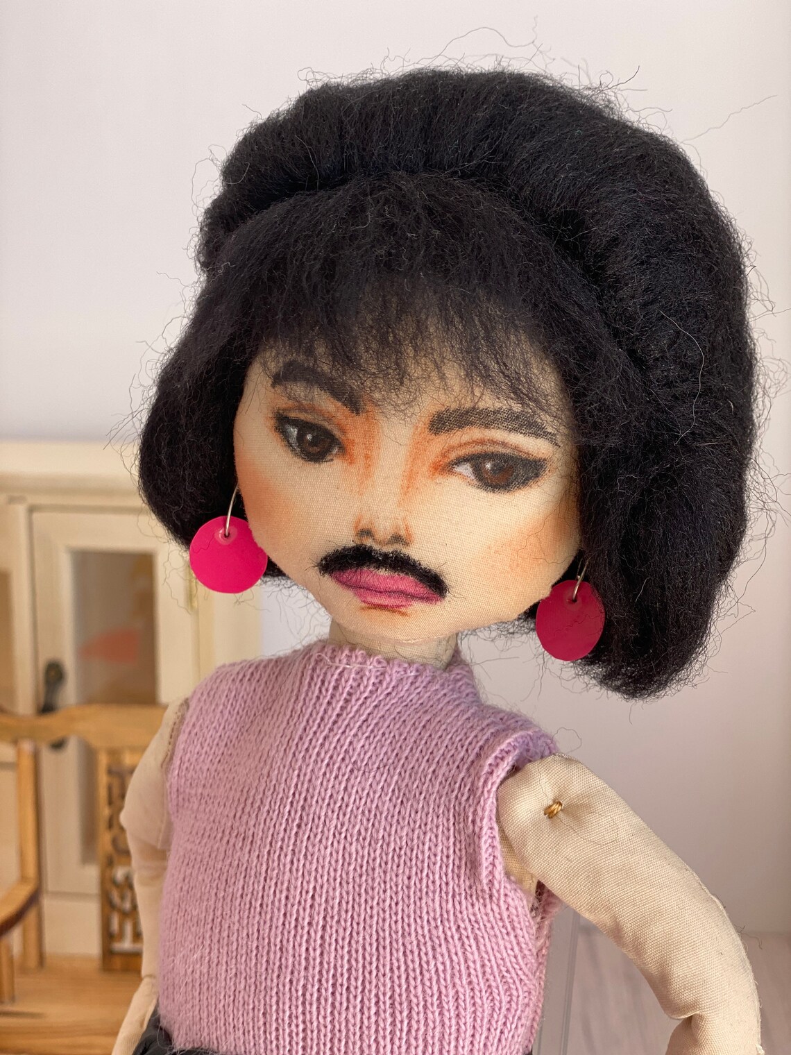 Art Doll Freddie Mercury 100% hand made Gift for Freddie | Etsy