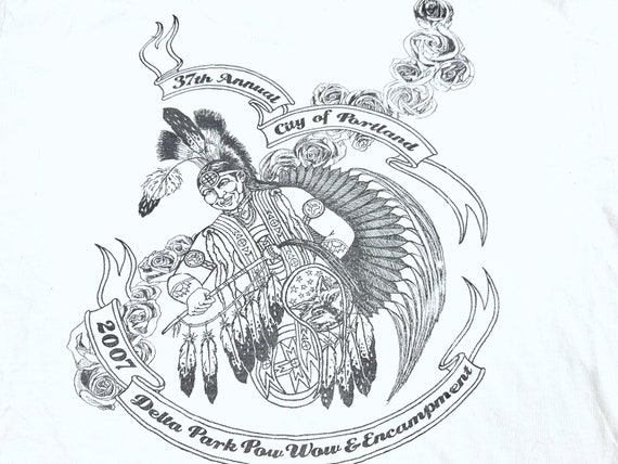 Portland Pow Wow Tshirt - image 2