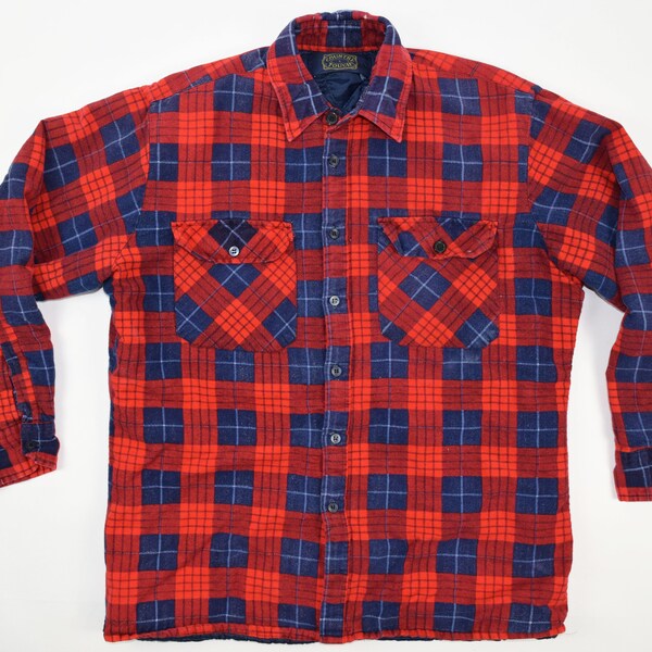 Red Soft Flannel Shirt 90s Classic main image 1