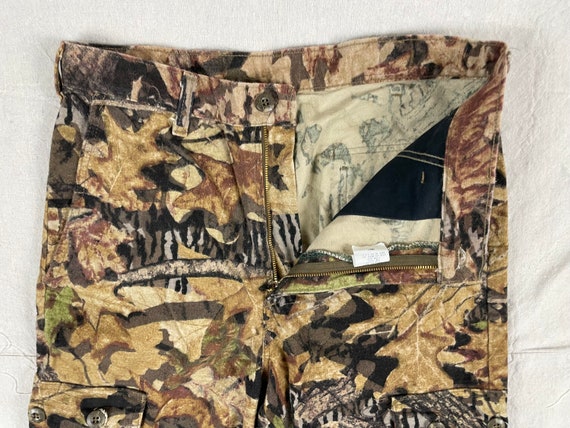 Vintage Mossy Oak Chamois Camo Cargo Pants - image 5