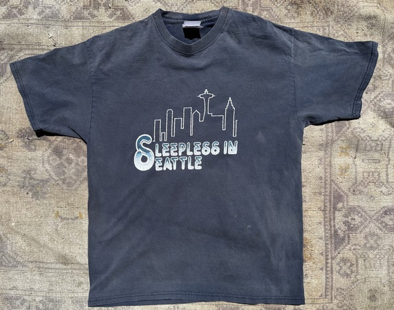Vintage Faded Sleepless In Seattle Shirt - image 2