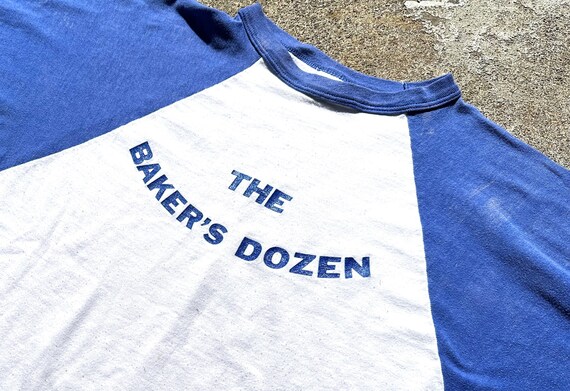 70's Bakers Dozen Tshirt - Yale A Capella Group - image 3