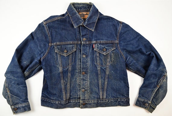levis big e denim jacket