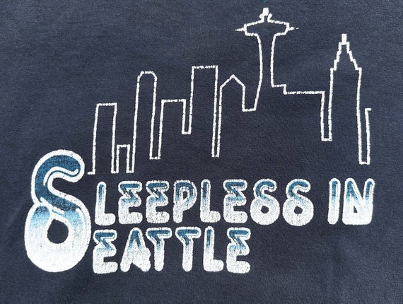 Vintage Faded Sleepless In Seattle Shirt - image 4