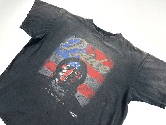 Vintage 80's/90's Native American Montana Shirt - image 2