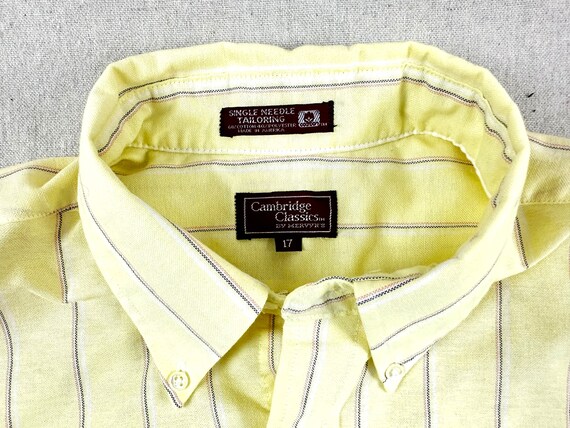 Vintage 1980's Cambridge Classic Button Up Shirt - image 5