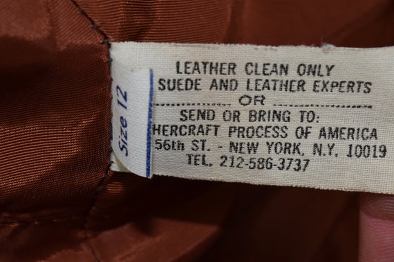 Womens 70's Leathercraft Leather Jacket - image 4