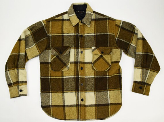 Towncraft Wool Plaid CPO Shirt Jacket