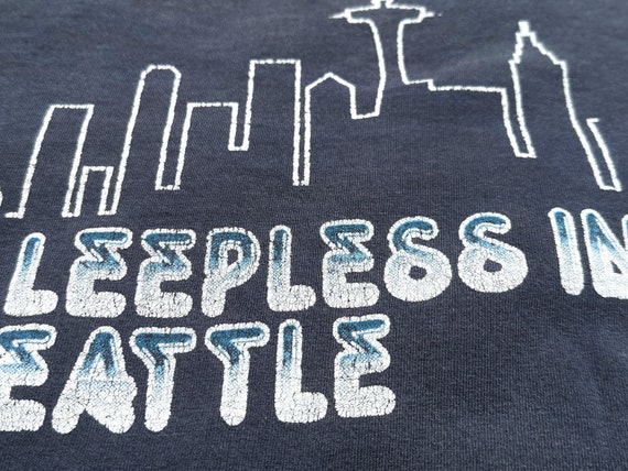 Vintage Faded Sleepless In Seattle Shirt - image 5