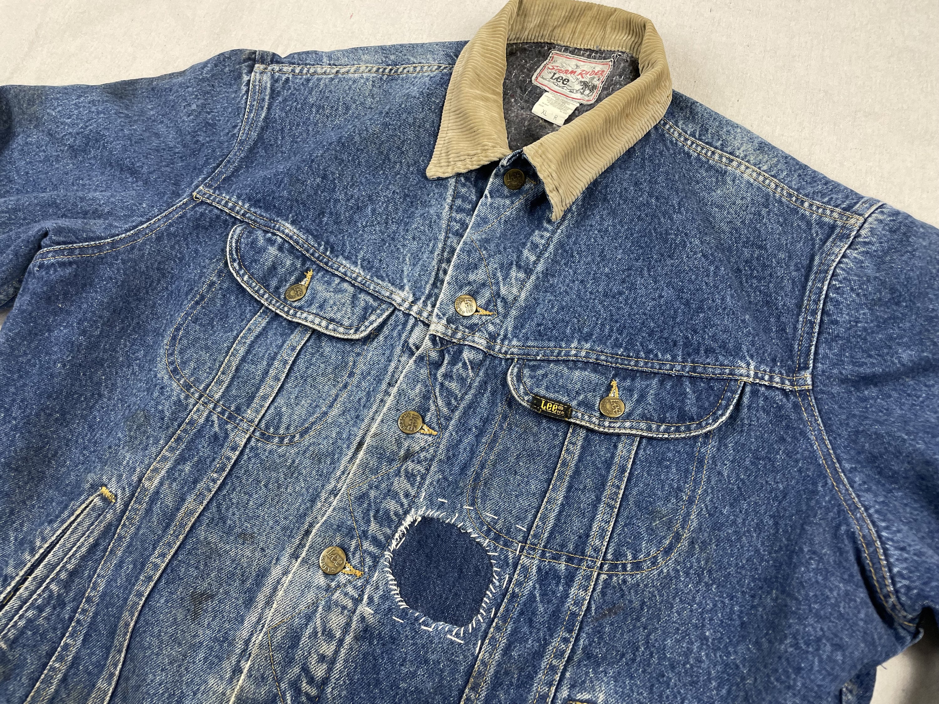 Vintage 80's Lee Stormrider Jacket - Etsy