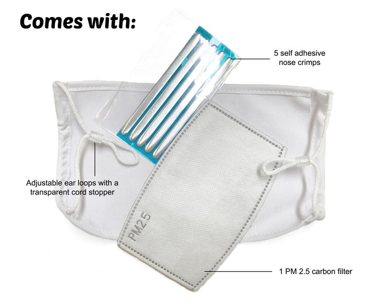 Chocolate Ice Cream Face Mask With Adjustable Ear Loops, Reusable