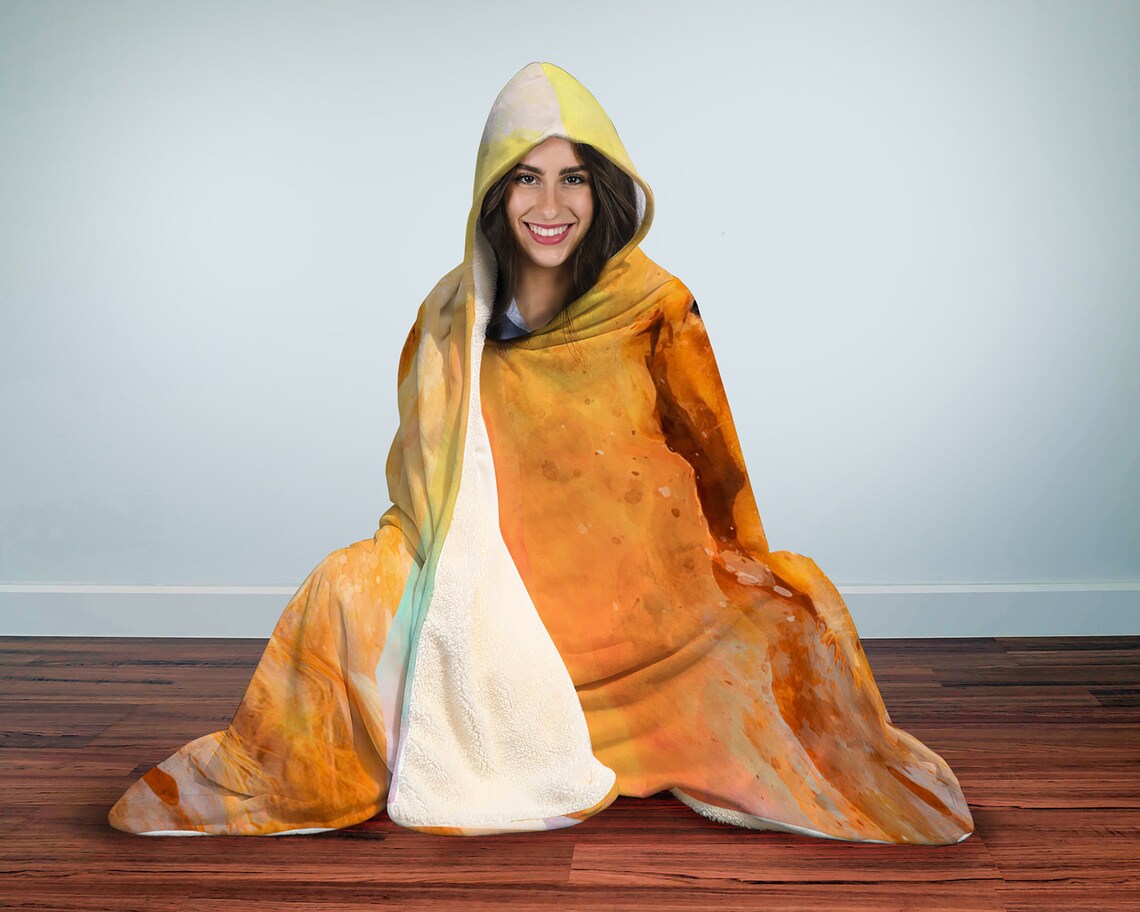 Custom Blanket With Picture Hooded Blanket Custom Dog Etsy