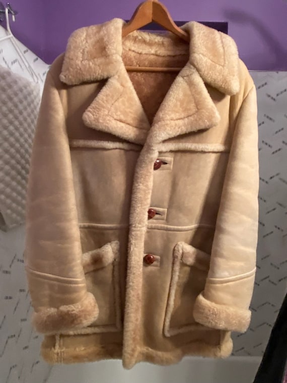 Vintage Rare Stratojac Shearling Sheepskin Jacket