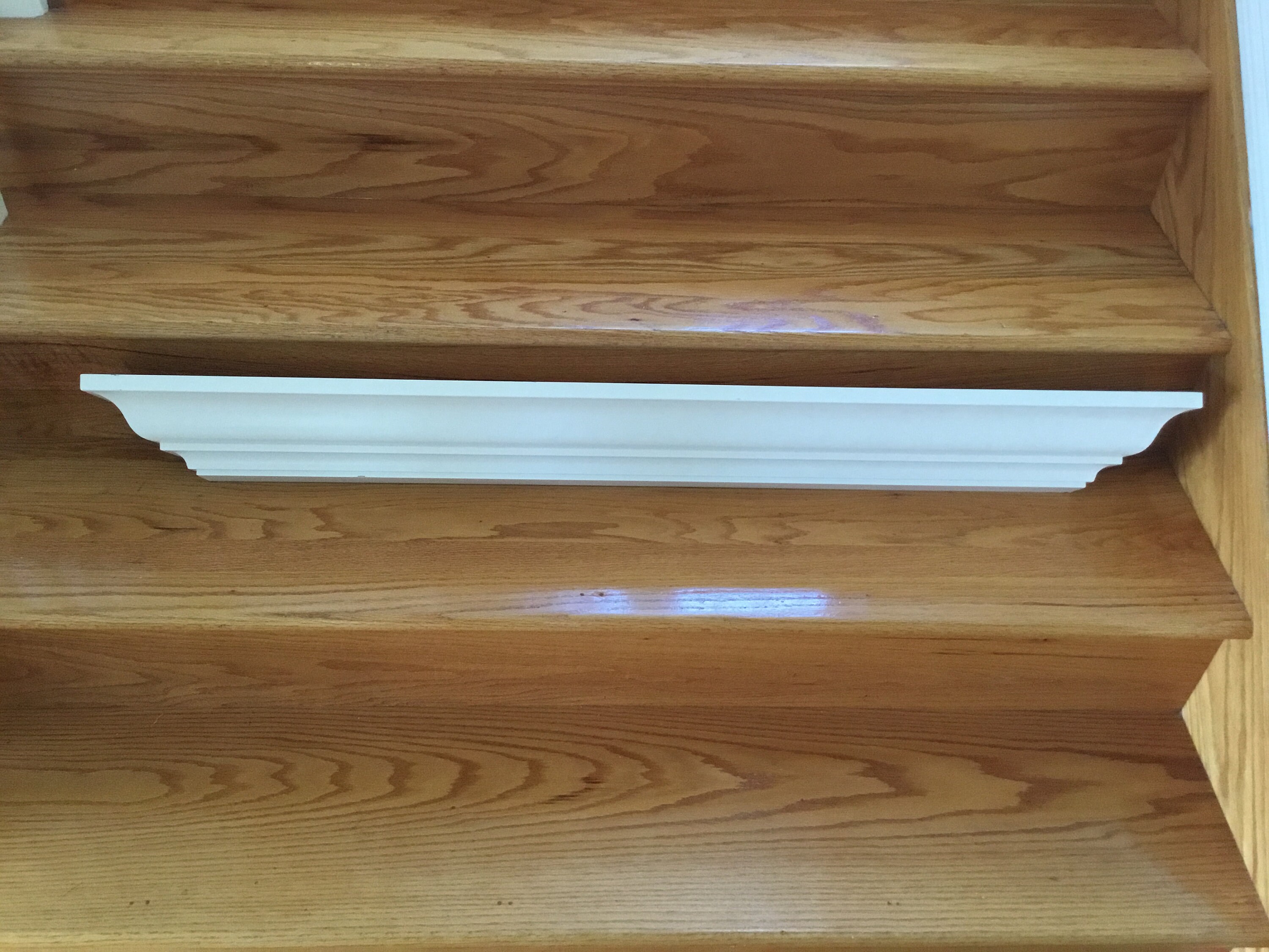 Floating Shelf with Crown Molding design Etsy