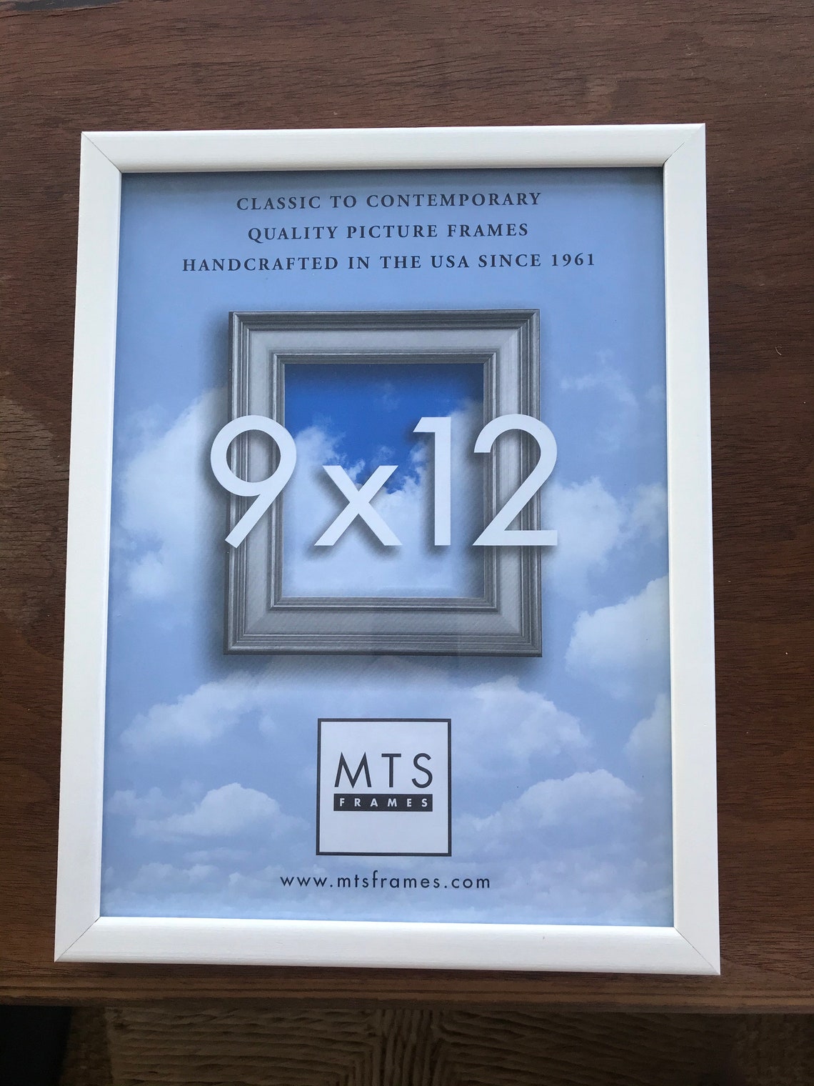 9x12 Wood Picture Frame Etsy