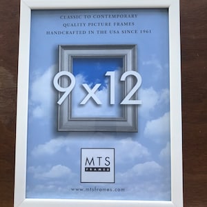 9x12 wood picture frame