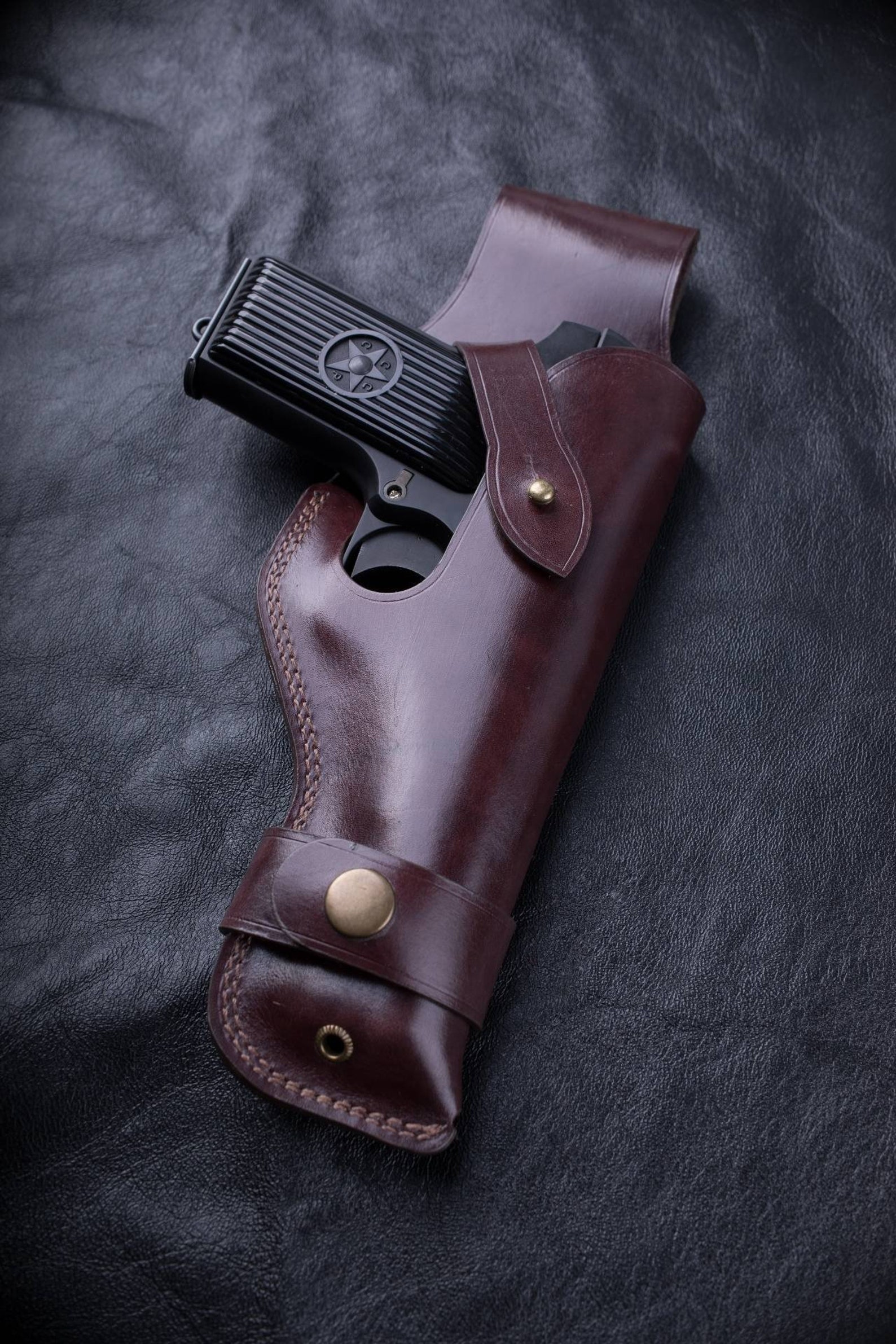 Beautiful handmade leather holster for Tokarev TT pistol Etsy