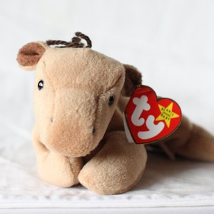 Derby the Horse Beanie Baby First Beanie Babies Vintage Horse Toy Derby Beanie Baby Vintage Plush Stuffed Animal Rare Beanie Baby Tag Errors