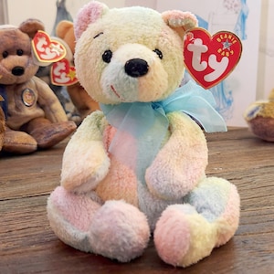 Beanie Baby Bear is so Mello. He is my original, rare Beanie Baby Collectible Memorabilia Gift Vintage Teddy Bear