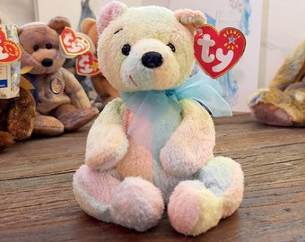 Beanie ist so Mello. Er ist mein originales, seltenes Beanie Baby Sammlerstück 90er Jahre Vintage Erinnerungsstücke, Weihnachtsgeschenke